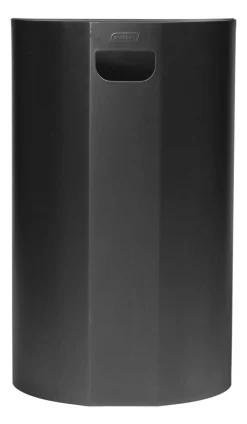 Collecteur mural demi-lune acier 40 L gris anthracite - PROBBAX Clearance