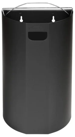 Collecteur mural demi-lune acier 40 L gris anthracite - PROBBAX Clearance