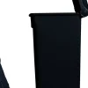 Collecteur à pédale antibactérien et antimicrobien plastique 90 L noir - PROBBAX Discount