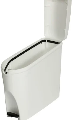 PROBBAX Collecteur à pédale hygiène féminine plastique 20 L blanc Online