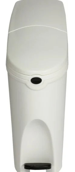 PROBBAX Collecteur à pédale hygiène féminine plastique 20 L blanc Online