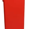 PROBBAX Collecteur à pédale plastique 70 L rouge