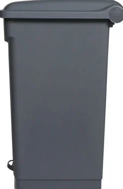 Collecteur à pédale plastique 45 L gris - PROBBAX Hot