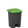 Collecteur à pédale plastique 45 L gris - PROBBAX Sale