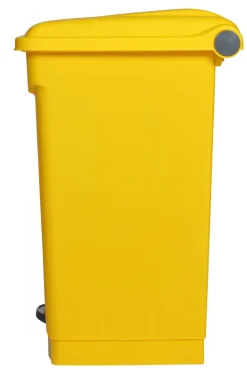 PROBBAX Collecteur à pédale plastique 45 L jaune Best