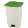 PROBBAX Collecteur à pédale plastique 90 L vert Sale