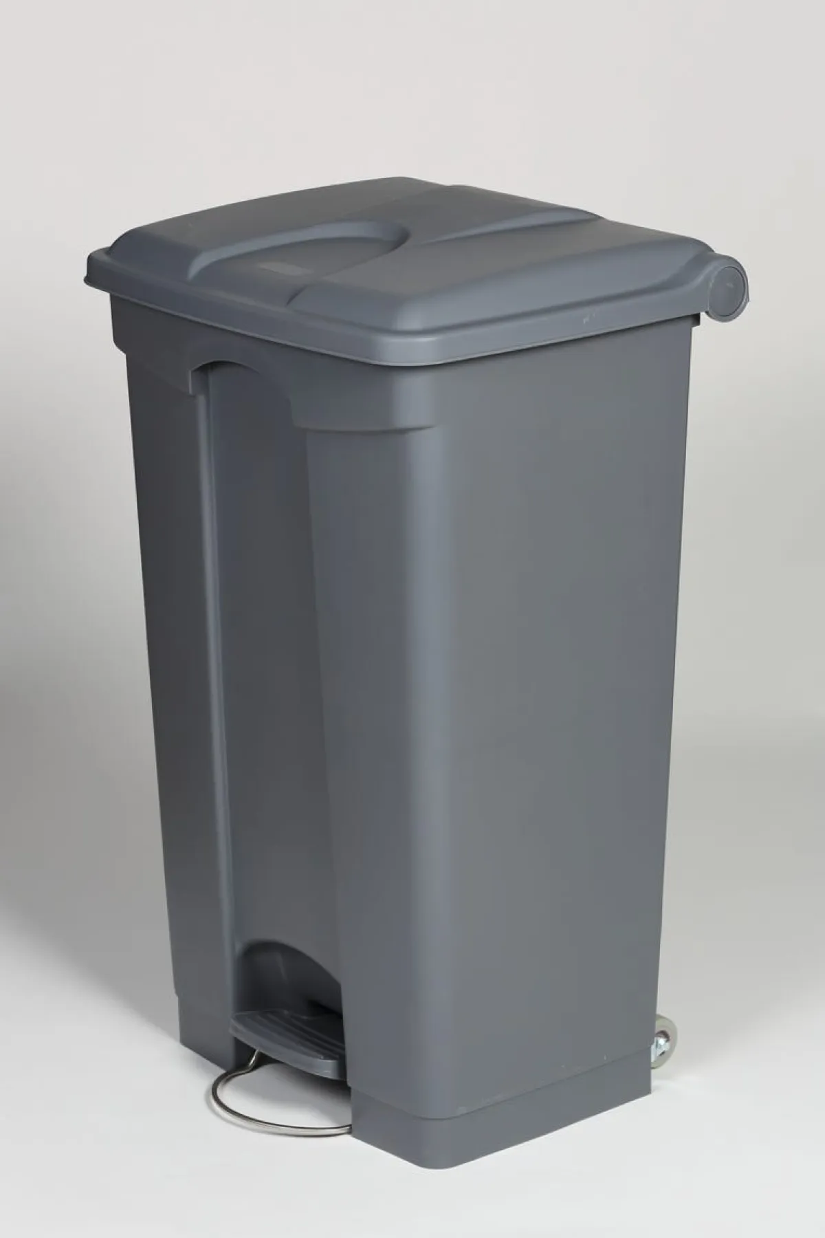 PROBBAX Collecteur à pédale plastique 90 L gris Best