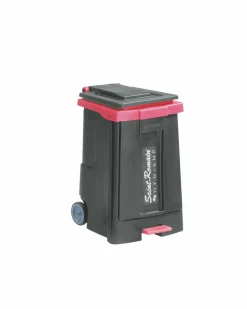 Collecteur à pédale plastique 110 L gris Sk110 - SAINT ROMAIN