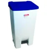 PROBBAX Collecteur à pédale plastique 120 L blanc Outlet