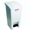 GILAC Collecteur à pédale plastique 60 L blanc Outlet