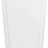 PROBBAX Collecteur tri sélectif plastique 80 L blanc Clearance