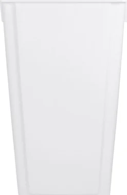 PROBBAX Collecteur tri sélectif plastique 80 L blanc Clearance