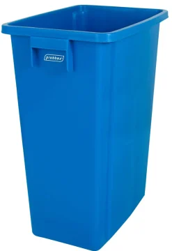 PROBBAX Collecteur tri sélectif plastique 60 L bleu Outlet