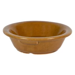 Compotier caramel grès renforcé Ø 12 cm Twist - ESSENTIALS COLLECTION Clearance