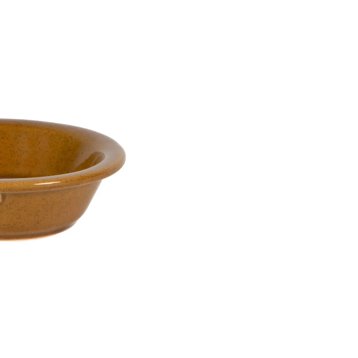 Compotier caramel grès renforcé Ø 12 cm Twist - ESSENTIALS COLLECTION Clearance