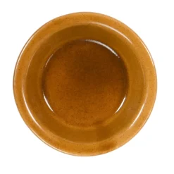 Compotier caramel grès renforcé Ø 12 cm Twist - ESSENTIALS COLLECTION Clearance