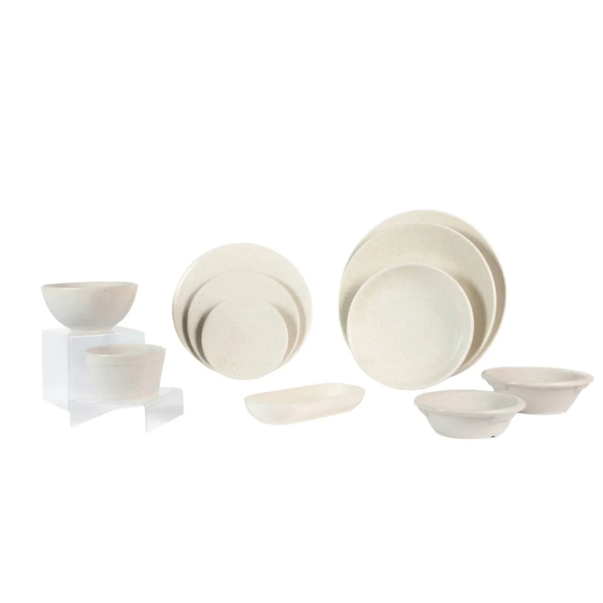 Compotier stone grès renforcé Ø 12 cm Twist - ESSENTIALS COLLECTION Discount