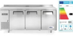 HENDI Congel compt 3p 390l  kitchenlineix froid négatif 390 L 3 étagères Discount