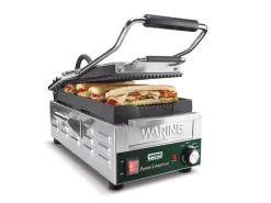 WARING Contact grill panini compact à plaque rainée Compresso Clearance