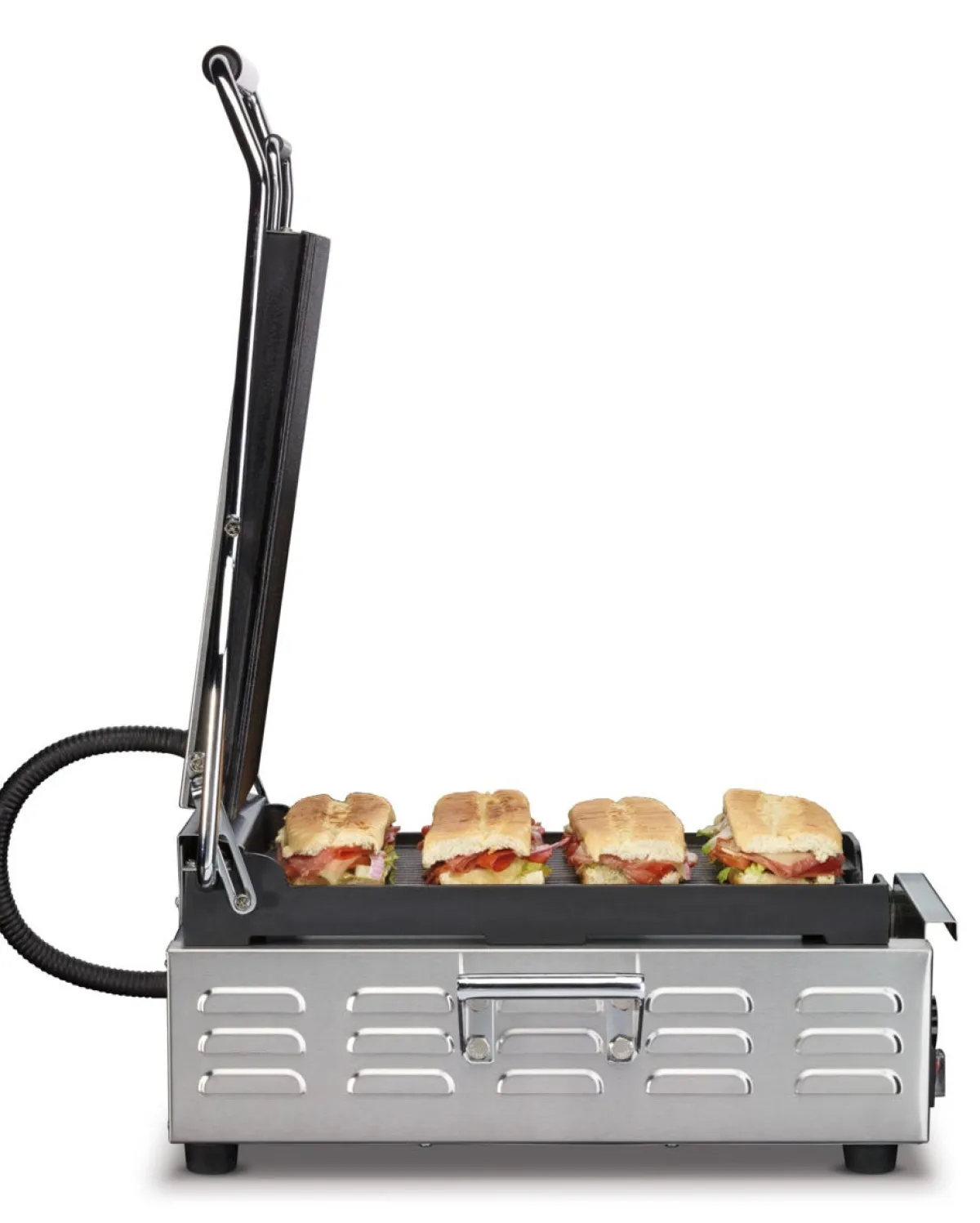 WARING Contact grill panini compact à plaque rainée Compresso Clearance