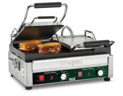 Contact grill panini double à plaques lisses Ottimo - WARING Online