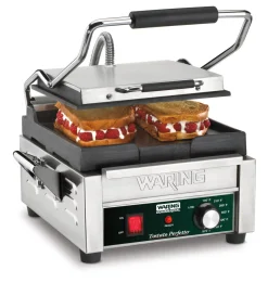 WARING Contact grill panini à plaque lisse Perfetto Clearance