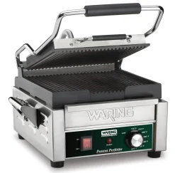 WARING Contact grill panini à plaque rainurée Perfetto Clearance