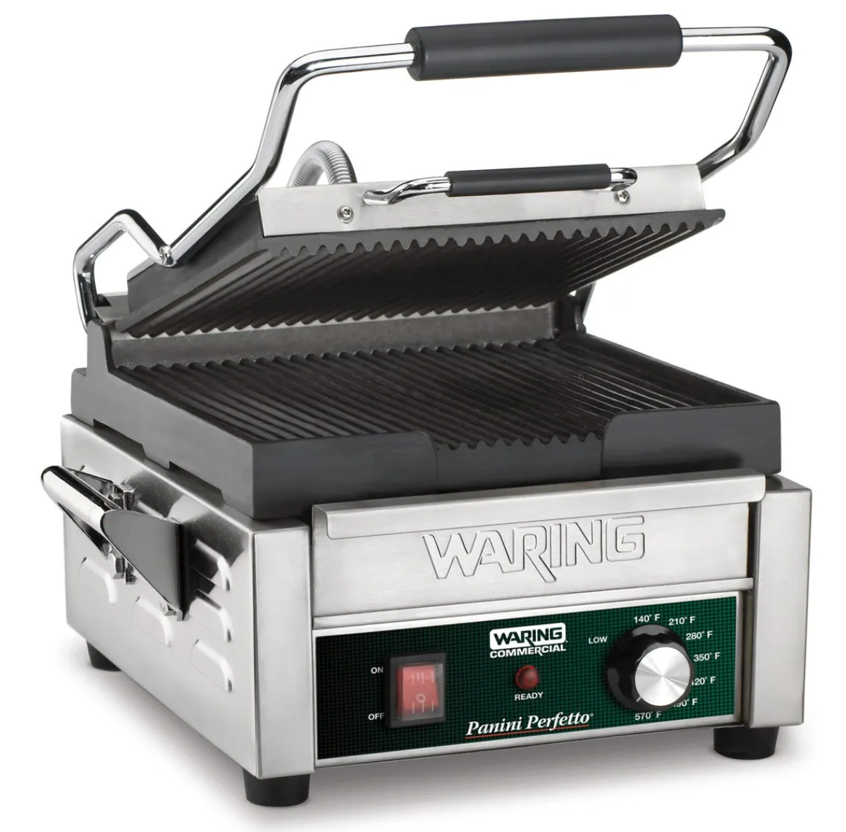 WARING Contact grill panini à plaque rainurée Perfetto Clearance