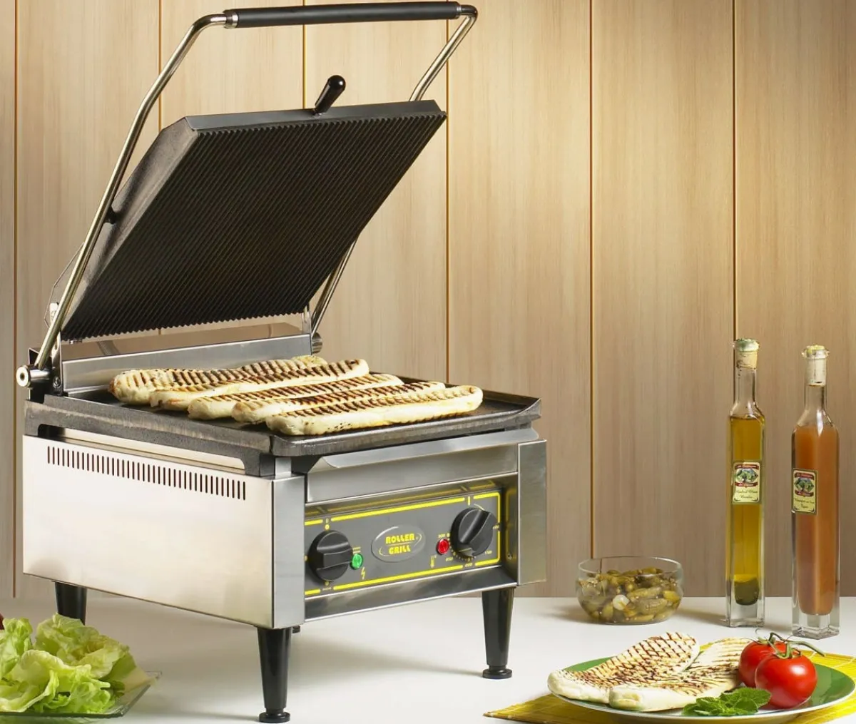 Contact grill PANINI XL - ROLLER GRILL Online