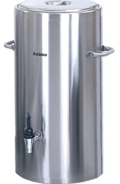 ANIMO Conteneur isotherme inox 25,2x25,2x48,9 cm 10 L Avec robinet Online