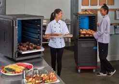 Conteneur isotherme plastique Pâtissier 155 L Cam Gobox - CAMBRO Hot