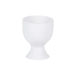 PRO.MUNDI Coquetier rond blanc porcelaine 6 cm Ø 5 cm Emotions Outlet