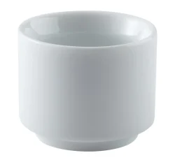 PRO.MUNDI Coquetier rond blanc porcelaine Ø 5 cm Cafett Outlet