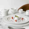 ACCOLADE Coquetier rond blanc porcelaine Ø 6,4 cm Presto