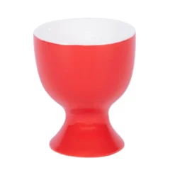 Coquetier rond rouge porcelaine Ø 5 cm Emotions - PRO.MUNDI Hot