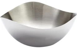 Corbeille rond argent inox Ø 14 cm 5 cm Hypinox - PRO.MUNDI Best