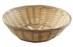 Corbeille rond bambou Ø 15 cm 6 cm - PRO.MUNDI Sale