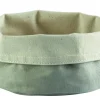 PRO.MUNDI Corbeille rond beige coton Ø 17 cm 8 cm Artiss Hot