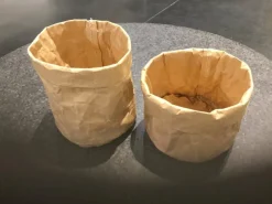 Corbeille rond kraft Ø 11 cm 12 cm - SERAX New