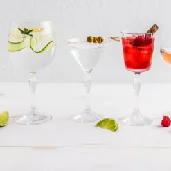 BORMIOLI ROCCO Coupe à cocktail martini verre cristallin 24,5 cl America 20s Best