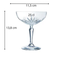 Coupe à cocktail verre 25 cl Broadway - ARCOROC Hot
