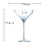 CHEF & SOMMELIER Coupe à cocktail verre cristallin 21 cl Champagne & Cocktail