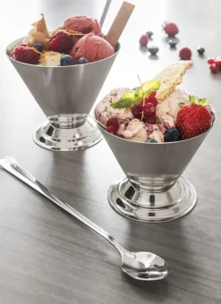 Coupe à dessert conique inox Ø 12 cm - PRO.MUNDI Sale