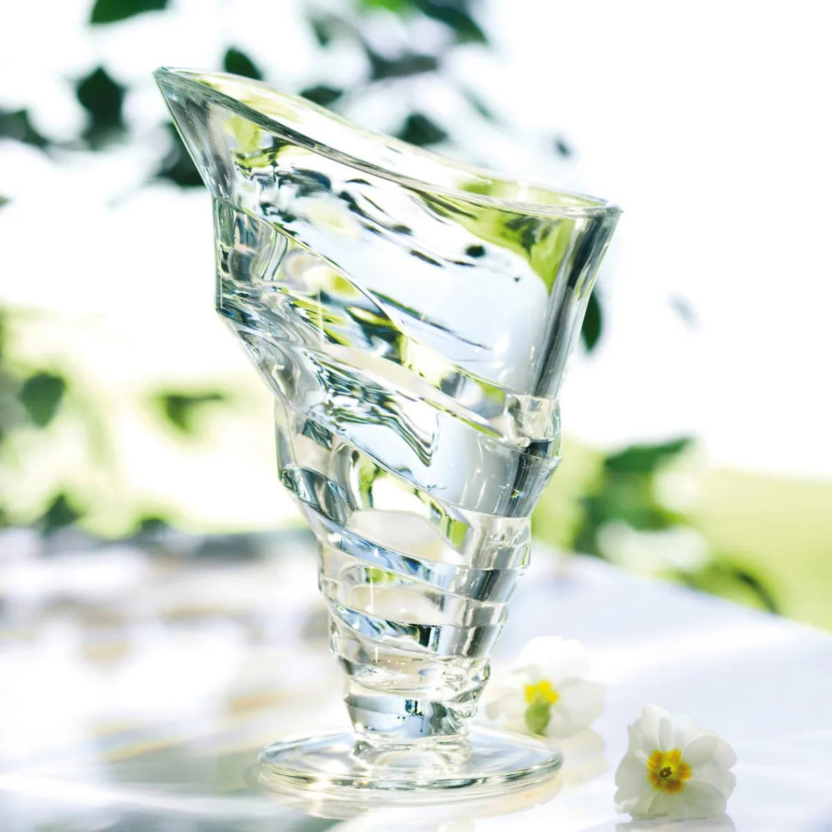 Coupe à dessert rond transparent verre pressé Ø 11,6 cm Circee - LA ROCHERE Outlet