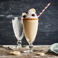 Coupe à dessert rond transparent verre pressé Ø 8,2 cm Antillaise - LA ROCHERE Sale