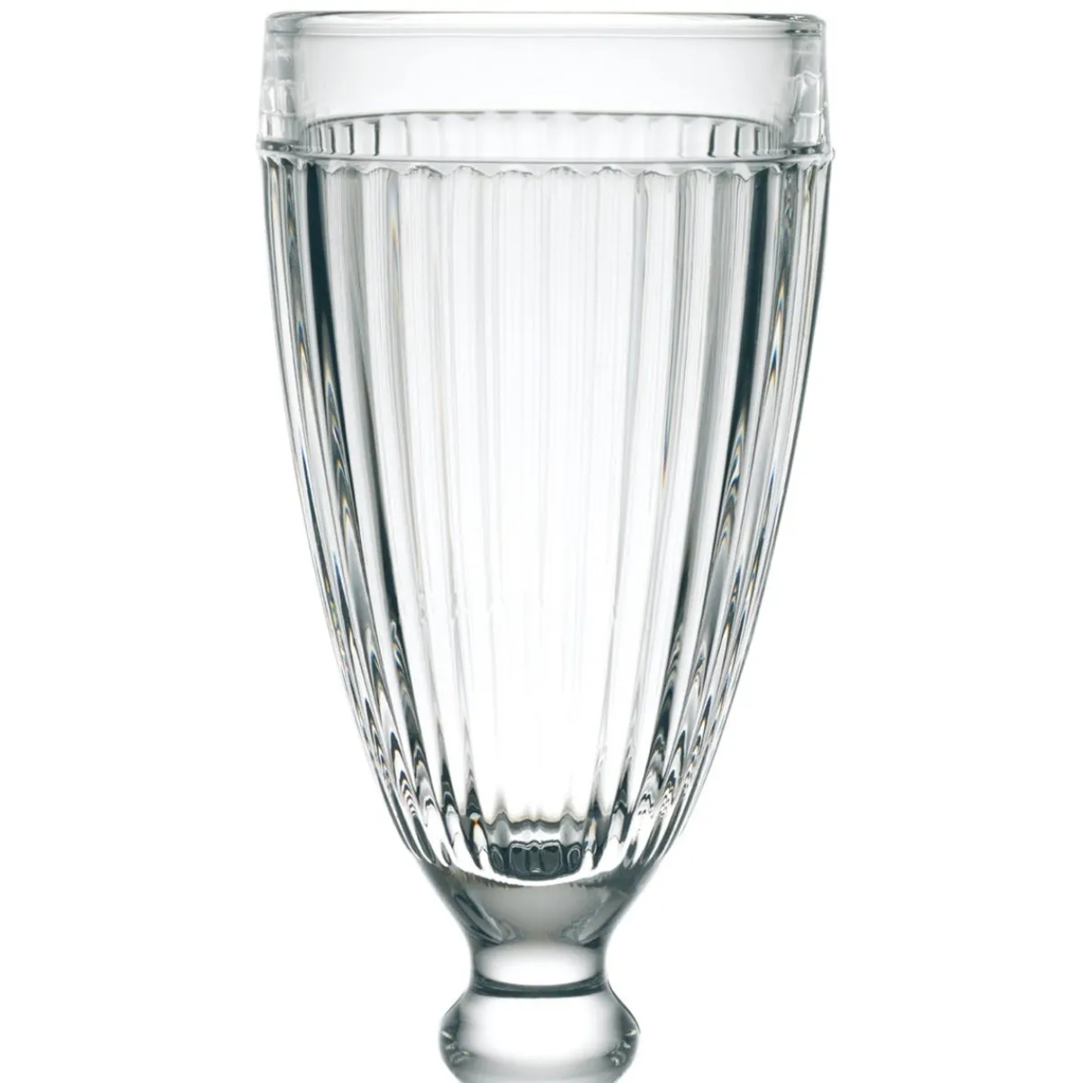 Coupe à dessert rond transparent verre pressé Ø 8,2 cm Antillaise - LA ROCHERE Sale
