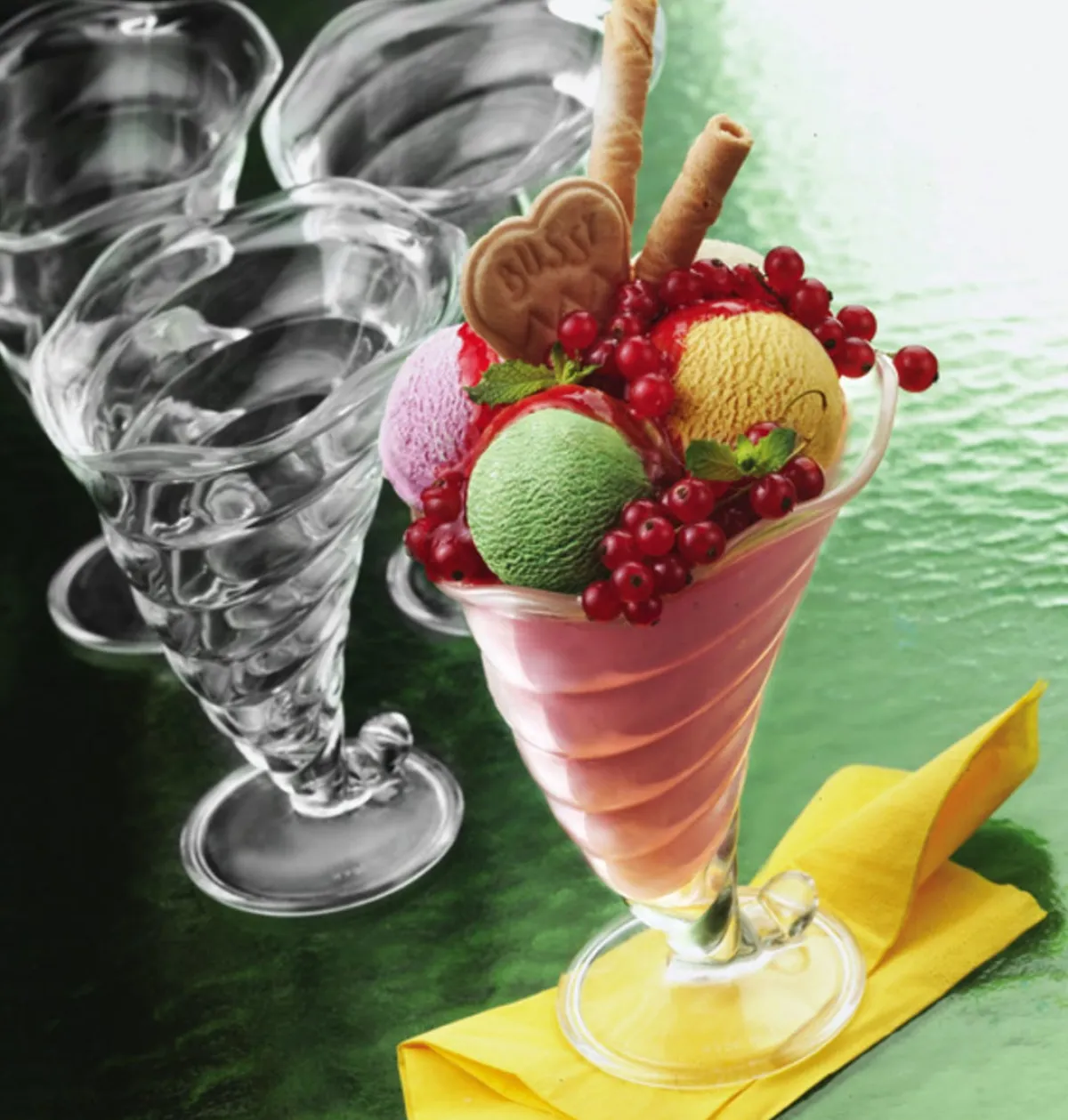 BORMIOLI ROCCO Coupe à dessert rond transparent verre Ø 12,5 cm Fortuna Best