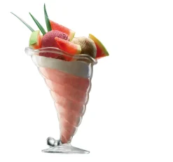 BORMIOLI ROCCO Coupe à dessert rond transparent verre Ø 12,5 cm Fortuna Best