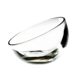 Coupe à dessert rond transparent verre pressé Ø 12 cm Bubble - LA ROCHERE Best