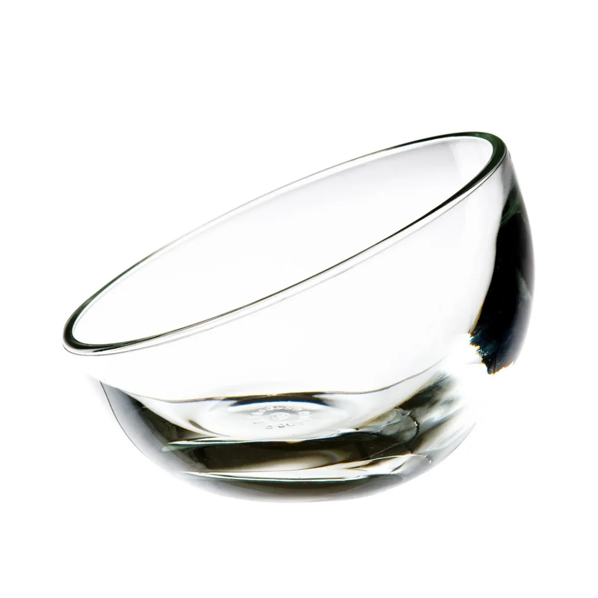 Coupe à dessert rond transparent verre pressé Ø 12 cm Bubble - LA ROCHERE Best